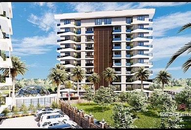 It belongs to the perfect location of my new project located in the center of Alanya. alanya 