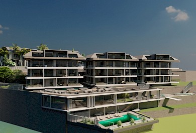 Our apartments for sale from the project in the castle, the most valuable region of Alanya, are on sale. alanya 