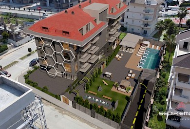Our ultra-luxury project is with you in the pearl of Alanya, oba neighborhood. alanya 